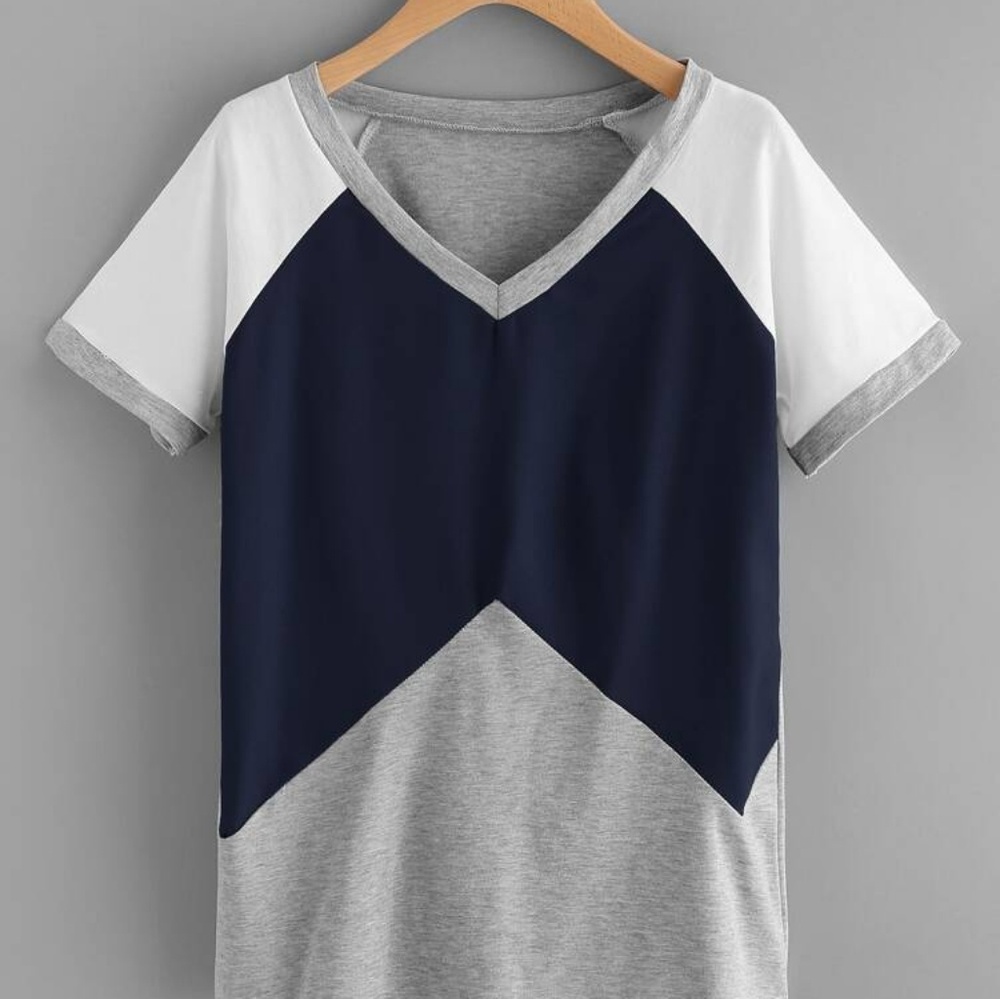 Color Block T Shirt
